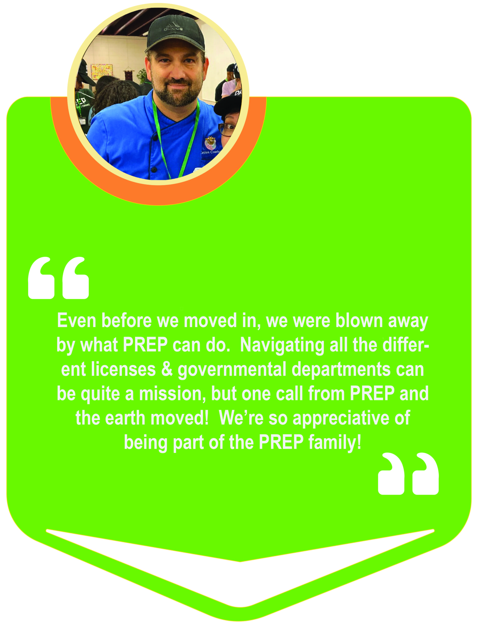 Cotton Cravings Commercial Kitchen Testimonial