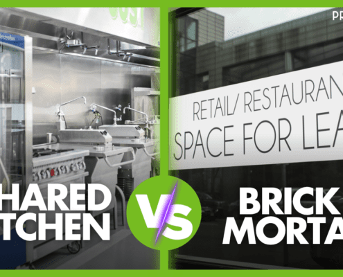 Shared kitchen V.s. Brick and Mortar